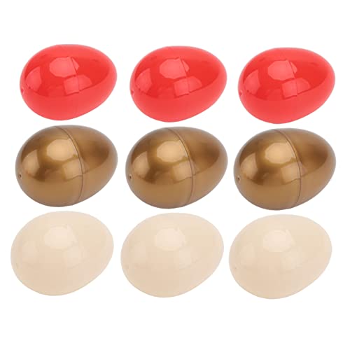 Garneck 9 Stück Teiliges Leere Ostereier aus Plastik Kreatives für Dekoration und für Ostern Mixfarben Garneck 9 Stück Teiliges Leere Ostereier aus Plastik Kreatives für Dekoration und für Ostern Mixfarben von Garneck