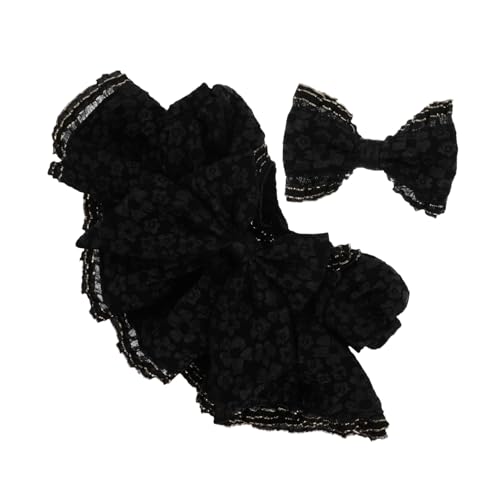 Garneck Abendkleid Mini Outfit Plüsch Puppenkleidung für Mädchen Modepuppenkleidung Babypuppenkleidung Kleid für Puppe Zubehör für Babypuppen Babykleidung für Puppen Stoff Schwarz Garneck Abendkleid Mini Outfit Plüsch Puppenkleidung für Mädchen Modepuppenkleidung Babypuppenkleidung Kleid für Puppe Zubehör für Babypuppen Babykleidung für Puppen Stoff Schwarz von Garneck