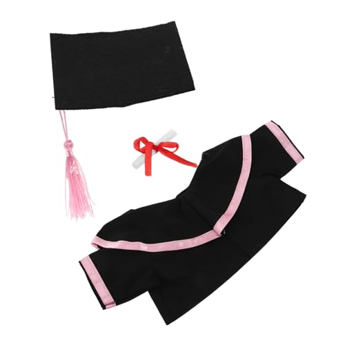 Garneck Abschlussbär-Outfit Mini-Abschlusskappen für Stofftiere Abschlussbärenkleidung Kleidung für Stofftiere ausgestopfte Stofftiere Plüsch-Abschlussoutfit Papier Rosa Garneck Abschlussbär-Outfit Mini-Abschlusskappen für Stofftiere Abschlussbärenkleidung Kleidung für Stofftiere ausgestopfte Stofftiere Plüsch-Abschlussoutfit Papier Rosa von Garneck
