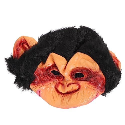 Garneck Affenmaske Für Erwachsene - Lustige Orang-Utan Party Cosplay Maske Für Halloween Und Maskerade Gruselige Vollgesichtsmaske Für Unvergessliche Momente Garneck Affenmaske Für Erwachsene - Lustige Orang-Utan Party Cosplay Maske Für Halloween Und Maskerade Gruselige Vollgesichtsmaske Für Unvergessliche Momente von Garneck