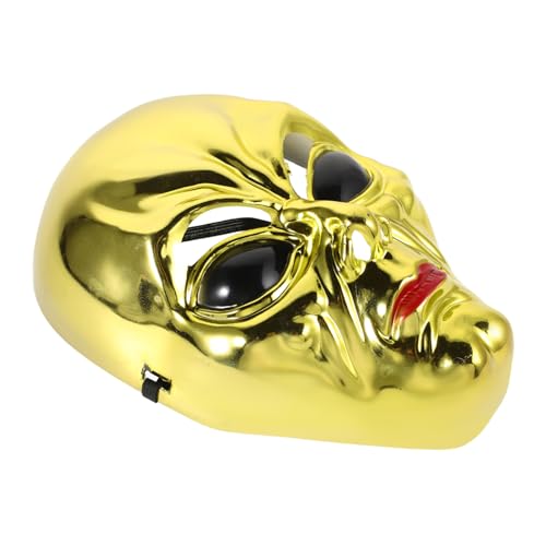 Garneck Alien-maske Halloween Halbgesichtsmaske Lustige Halloween-maske Realistische Gruselige Maske Maskerade Gesichtsmaske Alien-gesichtsmaske Gruselige Monstermaske Plastik Golden Garneck Alien-maske Halloween Halbgesichtsmaske Lustige Halloween-maske Realistische Gruselige Maske Maskerade Gesichtsmaske Alien-gesichtsmaske Gruselige Monstermaske Plastik Golden von Garneck