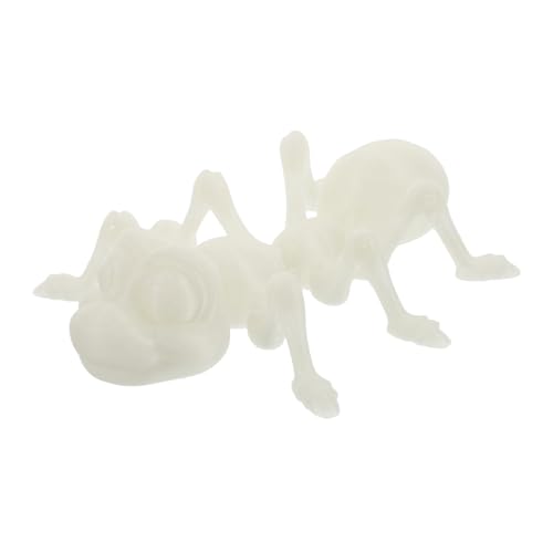 Garneck Ameisenmodell Dekorative Ameisenfigur Kreativer Desktop Schmücken Ameisen-Modell-Dekoration Heimdekoration Ameise Figur Ameisenstatuen- Desktop-ameisendekoration Plastik Beige von Garneck