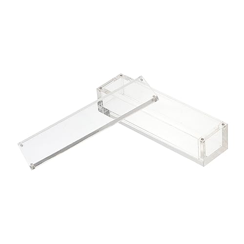 Garneck Aufbewahrungsbox Für Organizer-Speicher Fall Spielaufbewahrung Vitrine Lagerung Würfelaufbewahrung Showcase Groß Klein -Organizer Transparent Acryl von Garneck