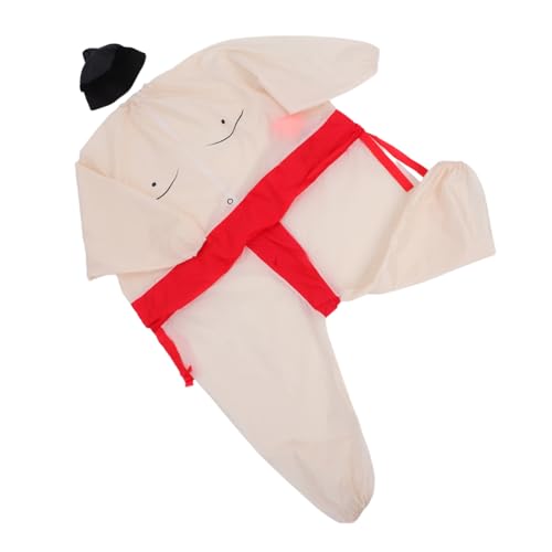 Garneck Aufblasbarer Anzug für Erwachsene Unisex Ringer Kostüm Leichtes Bequemes Party Outfit Einfach Aufzublasen für Halloween Karneval und Geburtstagspartys von Garneck