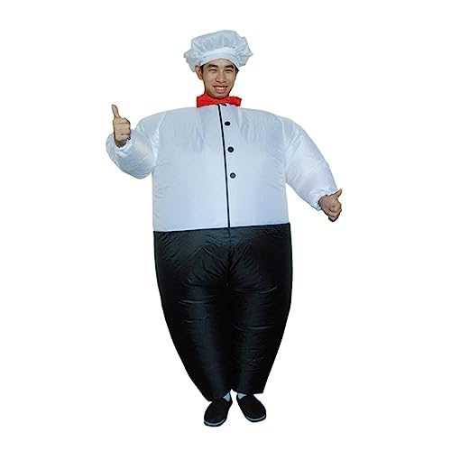 Garneck Aufblasbares Kostüm für Erwachsene Lustiger Fettschäfer Kochanzug für Halloween und Partys Einheitsgröße und Atmungsaktiv für Cosplay und Festivals Garneck Aufblasbares Kostüm für Erwachsene Lustiger Fettschäfer Kochanzug für Halloween und Partys Einheitsgröße und Atmungsaktiv für Cosplay und Festivals von Garneck