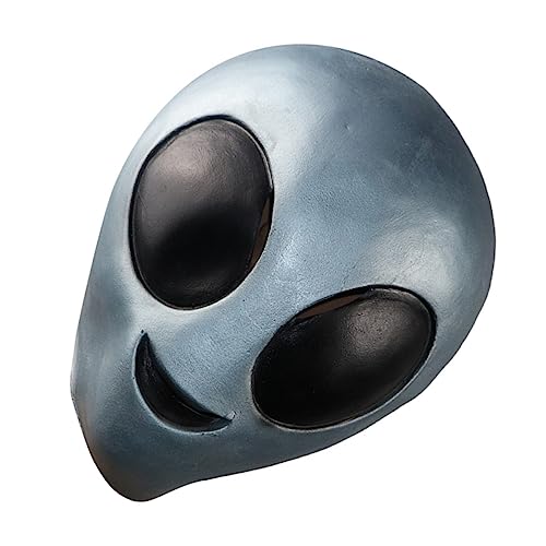 Garneck Außerirdische Halloween Kostümmaske Realistische Vollkopfmaske Langlebig Leicht für Fasching Karneval und Kostümparty für Familie und Freunde Garneck Außerirdische Halloween Kostümmaske Realistische Vollkopfmaske Langlebig Leicht für Fasching Karneval und Kostümparty für Familie und Freunde von Garneck