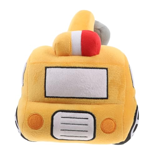 Garneck Baggerpuppe Karikatur Plüsch Geburtstag Auto Cartoon Bagger Puppe Bagger Stofftier für Bagger Cartoon Bagger PP Baumwolle Garneck Baggerpuppe Karikatur Plüsch Geburtstag Auto Cartoon Bagger Puppe Bagger Stofftier für Bagger Cartoon Bagger PP Baumwolle von Garneck