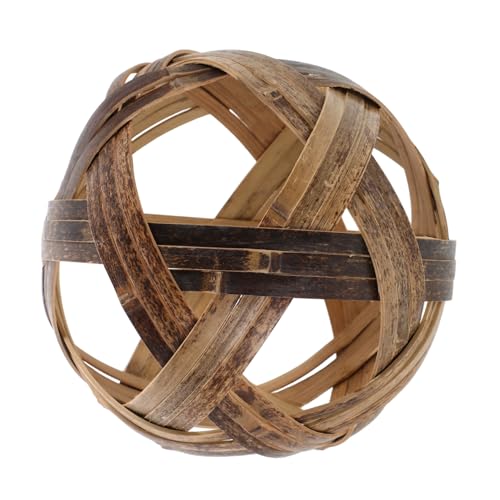 Garneck Bambus -Fußballspielzeug Bewegungsförderung Sport kinderfußball Nachhaltiger Fußball Sport Outdoor- für Bambuskugeln Kinderspielkugeln Light Brown Garneck Bambus -Fußballspielzeug Bewegungsförderung Sport kinderfußball Nachhaltiger Fußball Sport Outdoor- für Bambuskugeln Kinderspielkugeln Light Brown von Garneck