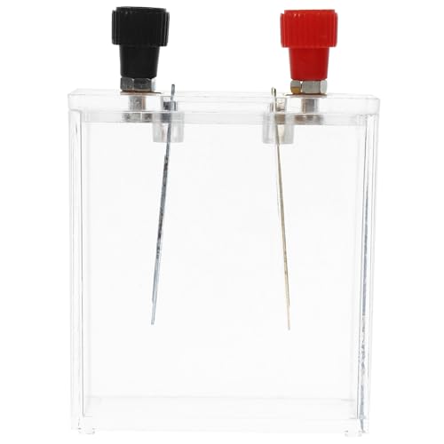 Garneck Batterie experimentierkit Grundschaltung Lernen Batterie Simulator Kupfer Eisen elektroden Physik Unterricht Experimentierset für Schüler und Lehrer von Garneck