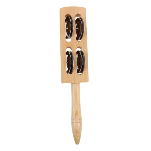 Garneck Bellboard -Wischtuch Stock schütteln Handperkussionsinstrumente Kleinkinderinstrumente Der Jingle-Shaker rasselt Weihnachtsstab-Glöckchen Musikalische Handglocke Holz Khaki Garneck Bellboard -Wischtuch Stock schütteln Handperkussionsinstrumente Kleinkinderinstrumente Der Jingle-Shaker rasselt Weihnachtsstab-Glöckchen Musikalische Handglocke Holz Khaki von Garneck