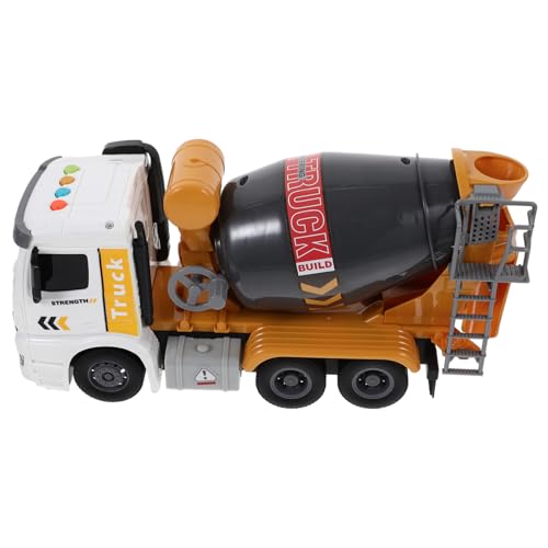 Garneck Betonmischer LKW mit Musik und Licht Baufahrzeug für Gelbes Ingenieurfahrzeug mit Lichtern für Jahre Lernspielzeug für Baustellenfahrzeuge Garneck Betonmischer LKW mit Musik und Licht Baufahrzeug für Gelbes Ingenieurfahrzeug mit Lichtern für Jahre Lernspielzeug für Baustellenfahrzeuge von Garneck