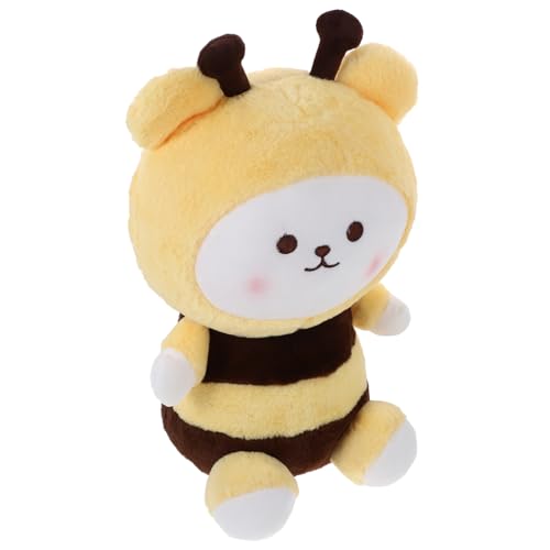 Garneck Biene Plüschpuppe Bienenspielzeug Geburtstagsgeschenk für Mädchen Biene Stofftier Kuscheltier Biene Stofftier für ausgestopfte Biene Plüsch Stofftier Daunen Baumwolle Yellow Garneck Biene Plüschpuppe Bienenspielzeug Geburtstagsgeschenk für Mädchen Biene Stofftier Kuscheltier Biene Stofftier für ausgestopfte Biene Plüsch Stofftier Daunen Baumwolle Yellow von Garneck