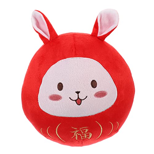Garneck Bodhisattva Puppe Plüschtier süße Kuscheltiere Stofftiere für Ausgestopftes Hasen-Maskottchen- Stofftier Hase entzückendes Häschendekor PP Baumwolle rot Garneck Bodhisattva Puppe Plüschtier süße Kuscheltiere Stofftiere für Ausgestopftes Hasen-Maskottchen- Stofftier Hase entzückendes Häschendekor PP Baumwolle rot von Garneck