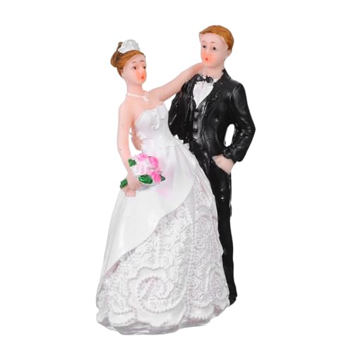 Garneck Braut und Bräutigam Tortendekoration Resin Figuren Hochzeit Ornamente Romantische Jubiläumsfeier Deko Vielseitig Verwendbar als Kuchenaufsatz und Hochzeitszimmer Schmuck Garneck Braut und Bräutigam Tortendekoration Resin Figuren Hochzeit Ornamente Romantische Jubiläumsfeier Deko Vielseitig Verwendbar als Kuchenaufsatz und Hochzeitszimmer Schmuck von Garneck