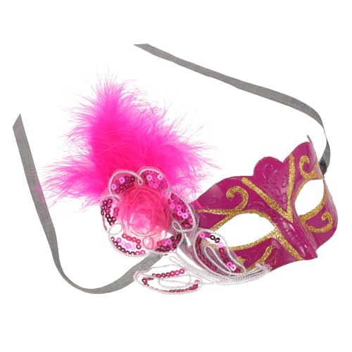 Garneck Cosplay Maske Leicht und Netzblumen Seitenfedern in Samtigem Vielseitige Party und Halloween Masquerade für Tanz und Bühne Garneck Cosplay Maske Leicht und Netzblumen Seitenfedern in Samtigem Vielseitige Party und Halloween Masquerade für Tanz und Bühne von Garneck