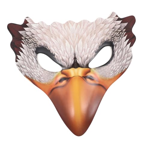 Garneck Dekorative Halloween Maske mit Verstellbarem Elastikband Kreative Cosplay Tiergesicht Halbgesichtsmaske für Erwachsene und Jugendliche Vielseitiges Partyzubehör für Karneval und Garneck Dekorative Halloween Maske mit Verstellbarem Elastikband Kreative Cosplay Tiergesicht Halbgesichtsmaske für Erwachsene und Jugendliche Vielseitiges Partyzubehör für Karneval und von Garneck