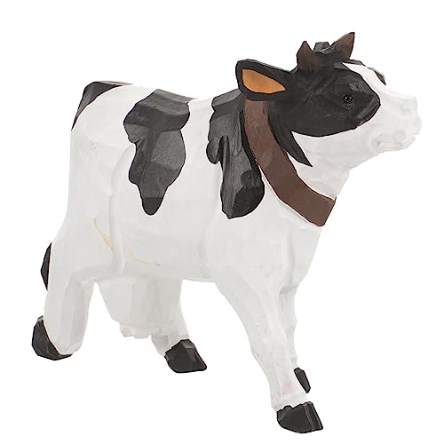 Garneck Dekorative Holzkuh Figur Handgefertigte Bauernhof Deko Aus Holz Perfekte Statue Für Wohnraum Garten Oder Originelles Rustikales Ornament Für Tierliebhaber Garneck Dekorative Holzkuh Figur Handgefertigte Bauernhof Deko Aus Holz Perfekte Statue Für Wohnraum Garten Oder Originelles Rustikales Ornament Für Tierliebhaber von Garneck