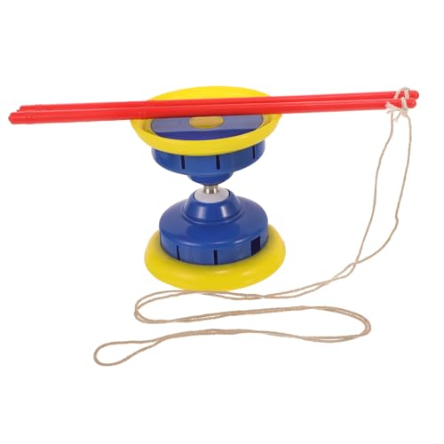 Garneck Diabolo Yoyo mit Dreifachem Professionelles für Erwachsene Geeignet für Fitness und Freizeitaktivitäten Zufällige Stabfarbe Zufällige Farbe von Garneck