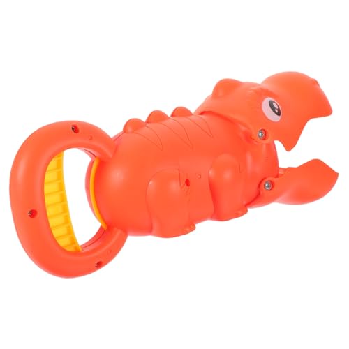 Garneck Dinosaurier -Clip - Strandspielzeug Kleinkind Sandstrand Sandspielzeug für Kleinkinder Sandstrandspielzeug für den Strand Schneeklammer Plastik rot von Garneck