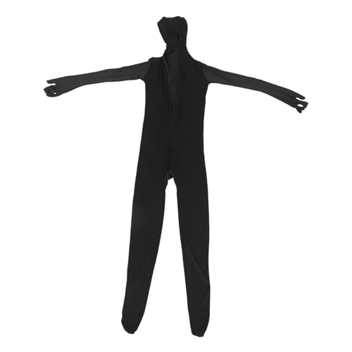Garneck Disappearing Man Bodysuit Schwarz Ninja Ganzkörperanzug Elastisch Atmungsaktiv Für Erwachsene Halloween Cosplay Bühnenkostüm Garneck Disappearing Man Bodysuit Schwarz Ninja Ganzkörperanzug Elastisch Atmungsaktiv Für Erwachsene Halloween Cosplay Bühnenkostüm von Garneck