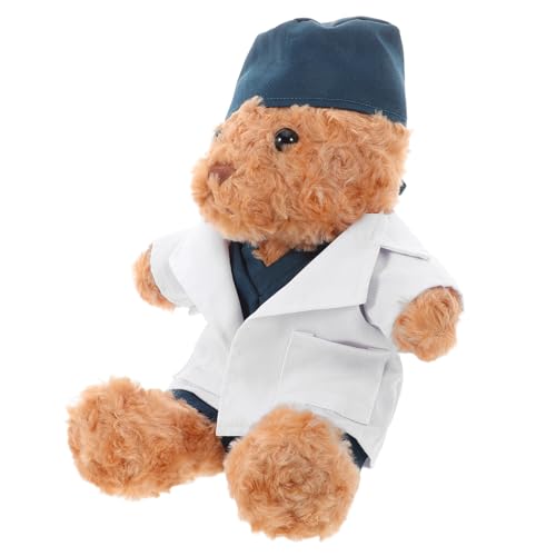 Garneck Doktor-Bär-Puppe Arzt Plüschbär Plüschtierpuppe Ammenbär medizinischer Plüsch Stofftierkleidung Süßes Stofftier Arztbär Plüschpuppe Plüschbär Stofftier Arzt Baumwolle Garneck Doktor-Bär-Puppe Arzt Plüschbär Plüschtierpuppe Ammenbär medizinischer Plüsch Stofftierkleidung Süßes Stofftier Arztbär Plüschpuppe Plüschbär Stofftier Arzt Baumwolle von Garneck