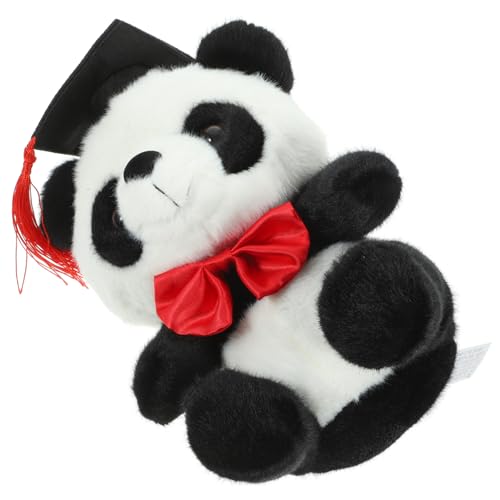 Garneck Doktor Panda Puppe Bequemes Stofftier Abschluss Ausgestopftes Winziges Abschluss-stofftier Für Absolventen Gefüllter Panda Stofftiere Pp Baumwolle Rot Garneck Doktor Panda Puppe Bequemes Stofftier Abschluss Ausgestopftes Winziges Abschluss-stofftier Für Absolventen Gefüllter Panda Stofftiere Pp Baumwolle Rot von Garneck