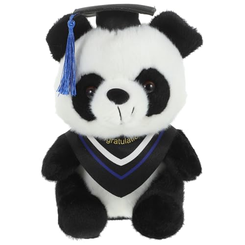 Garneck Doktor Panda Puppe Kuscheltier Tier der Abschlusssaison Abschluss Stofftiere Abschlusspanda Stofftier umarmen entzückender Cartoon-Panda PP Baumwolle Blau Garneck Doktor Panda Puppe Kuscheltier Tier der Abschlusssaison Abschluss Stofftiere Abschlusspanda Stofftier umarmen entzückender Cartoon-Panda PP Baumwolle Blau von Garneck