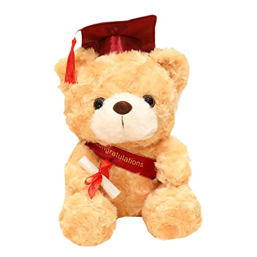 Garneck Dr. Bärenpuppe Abschlussfigur 2022 Abschlussbärenpuppe Grad Spielzeugbären Abschluss Ausgestopfte Bären Süße Stofftiere Kuscheltier Bachelor Hellbraun Plüsch Garneck Dr. Bärenpuppe Abschlussfigur 2022 Abschlussbärenpuppe Grad Spielzeugbären Abschluss Ausgestopfte Bären Süße Stofftiere Kuscheltier Bachelor Hellbraun Plüsch von Garneck