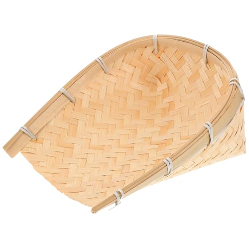 Garneck Dustpan magische Requisiten Geburtstagsfeier Zauberer Bühnenrequisiten Clown-Zauberer-Zubehör Halloween-Partygeschenke Weihnachtsfeier liefert Bambus von Garneck