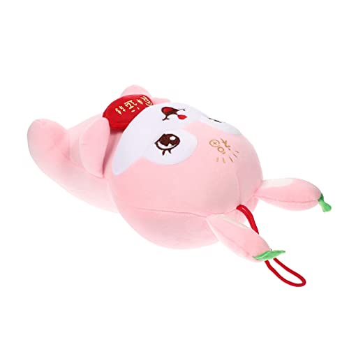 Garneck Ehrfurchtsames Kaninchenplüschspielzeug chinesisches neujahr stofftier Ausgestopftes Hasen-Maskottchen- Kaninchen-Maskottchen- Kaninchenjahr PP Baumwolle Rosa Garneck Ehrfurchtsames Kaninchenplüschspielzeug chinesisches neujahr stofftier Ausgestopftes Hasen-Maskottchen- Kaninchen-Maskottchen- Kaninchenjahr PP Baumwolle Rosa von Garneck