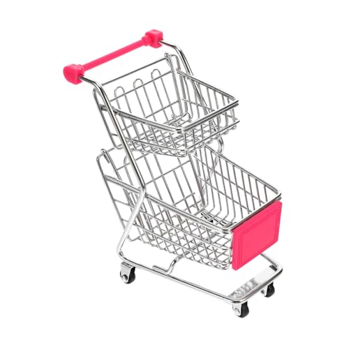 Garneck Einkaufswagen Einkaufswagen Miniatur Einkaufswagen Rollenspiel Kleiner Einkaufswagen Mit Rädern Korbwagen Aufbewahrungswagen Kinderhaus Ornament Rosy Iron Garneck Einkaufswagen Einkaufswagen Miniatur Einkaufswagen Rollenspiel Kleiner Einkaufswagen Mit Rädern Korbwagen Aufbewahrungswagen Kinderhaus Ornament Rosy Iron von Garneck
