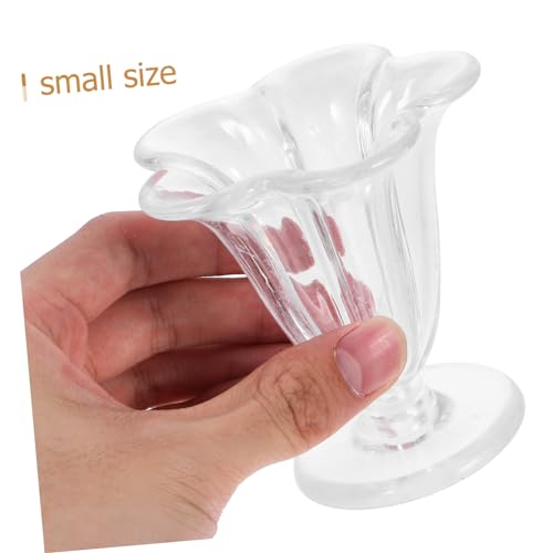 Garneck Eiscreme Becher Modell Dekorative Mini Tasse für DIY Projekte für Mikro Landschaften und Dekorationen Detailreich und Vielseitig Einsetzbar von Garneck