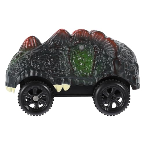 Garneck Elektrisches Dinosaurier spielzeugauto mit Licht Kompatibel mit Meisten Rennstrecken Langlebig Batterie für Spaß und Verkehrssicherheit von Garneck