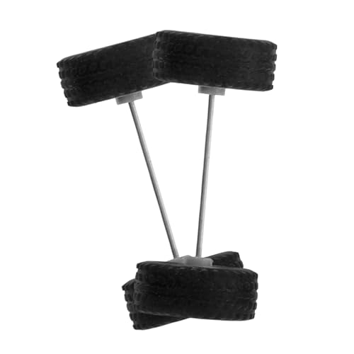 Garneck Ersatzspielzeugreifen für Modellfahrzeug Zubehör Präzise Robust Silberner Offroad Stil von Garneck