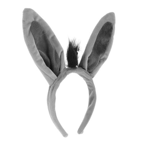 Garneck Esel Stirnband Hundekostüme Plüsch-tierhaarbänder Wackelt Esel-stirnbänder Fell Hasenohren Das Kostüm Flauschiges Ohrenstirnband Eselsschwanz Eselsohren Grey Stoff Garneck Esel Stirnband Hundekostüme Plüsch-tierhaarbänder Wackelt Esel-stirnbänder Fell Hasenohren Das Kostüm Flauschiges Ohrenstirnband Eselsschwanz Eselsohren Grey Stoff von Garneck