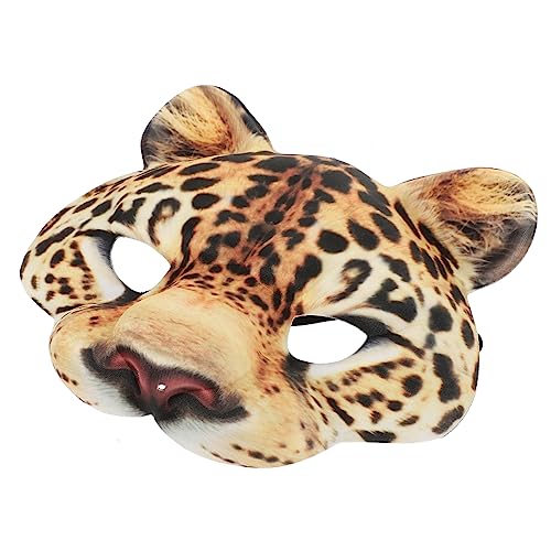 Garneck Eva Leopard Halbmaske Für Cosplay Dekorative Tiermaske Für Halloween Karneval Und Maskerade Vielseitig Und Bequem Für Verschiedene Anlässe Einzigartiges Design Garneck Eva Leopard Halbmaske Für Cosplay Dekorative Tiermaske Für Halloween Karneval Und Maskerade Vielseitig Und Bequem Für Verschiedene Anlässe Einzigartiges Design von Garneck