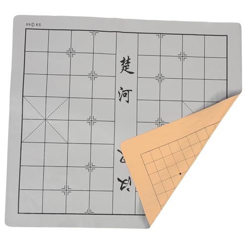 Garneck Faltbares Schachbrett aus PU für Weiqi und Chinesisches Schach Doppelseitig Tragbar für Partys Fördert Strategisches und Hand Auge Koordination Zufällige Farbe Garneck Faltbares Schachbrett aus PU für Weiqi und Chinesisches Schach Doppelseitig Tragbar für Partys Fördert Strategisches und Hand Auge Koordination Zufällige Farbe von Garneck