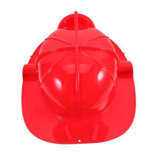 Garneck Feuerwehrhelm Kunststoff Feuerwehrmann Kostüm Zubehör Verstellbar Robust Für Jungen Mädchen Karneval Halloween Cosplay Party Garneck Feuerwehrhelm Kunststoff Feuerwehrmann Kostüm Zubehör Verstellbar Robust Für Jungen Mädchen Karneval Halloween Cosplay Party von Garneck