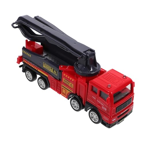 Garneck Feuerwehrspielzeugmodell Kinderauto LKW -Spielzeugmodell lustiges LKW-Modell Kleiner Lastwagen Cartoon-Feuerwehrauto- Feuerwehrfahrzeug- Abs Garneck Feuerwehrspielzeugmodell Kinderauto LKW -Spielzeugmodell lustiges LKW-Modell Kleiner Lastwagen Cartoon-Feuerwehrauto- Feuerwehrfahrzeug- Abs von Garneck