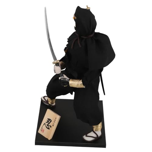 Garneck -Figur Japanische Puppen Sammlerpuppen Ninja Deko Figur Traditionelle japanische Deko Kulturelle Dekoration Kriegerstatuen traditionelle japanische Puppe Gips Black Garneck -Figur Japanische Puppen Sammlerpuppen Ninja Deko Figur Traditionelle japanische Deko Kulturelle Dekoration Kriegerstatuen traditionelle japanische Puppe Gips Black von Garneck