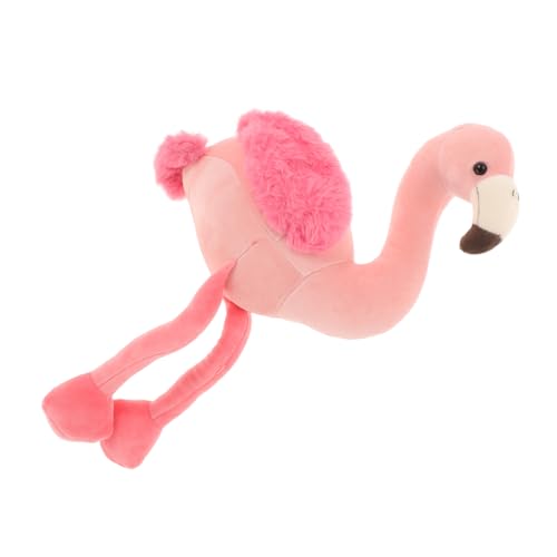 Garneck Flamingo-puppenspielzeug Süßes Stofftier Gefüllter Flamingo Flamingo- Kuscheltiere Für Mädchen Flamingo Stofftier Plüsch Große Kuscheltiere Pp Baumwolle von Garneck