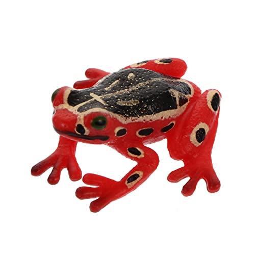 Garneck Frosch-Modell für kinderspielzeug Kreatives Tiermodell Toys Lernspielzeug Krötenfigur Kinderkognitionsspielzeug Bildungsbedarf Bildungsspielzeug Plastik rot Garneck Frosch-Modell für kinderspielzeug Kreatives Tiermodell Toys Lernspielzeug Krötenfigur Kinderkognitionsspielzeug Bildungsbedarf Bildungsspielzeug Plastik rot von Garneck