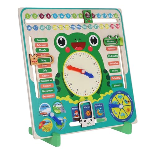 Garneck Frosch Uhr Unterrichtshilfen sagende Zeitlehruhr Mathe- Student Education Clock Unterrichtsuhren für Klassenzimmer -Bildungsuhr Kinderlernuhr Zeit Lernuhr Holz Grün Garneck Frosch Uhr Unterrichtshilfen sagende Zeitlehruhr Mathe- Student Education Clock Unterrichtsuhren für Klassenzimmer -Bildungsuhr Kinderlernuhr Zeit Lernuhr Holz Grün von Garneck