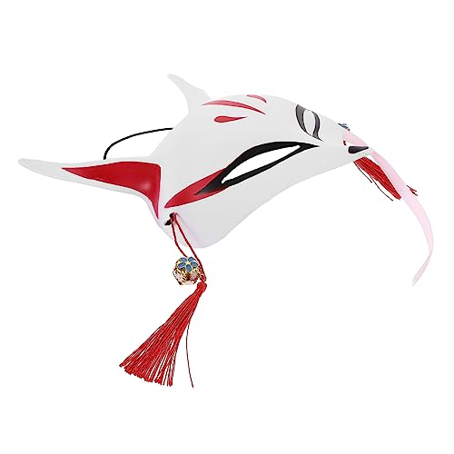 Garneck Fuchs Maske für Halloween und Karneval Robuste Tiermaskerade Dekorativ und Wiederverwendbar für Cosplay und Partys Hochwertige Japanisch Inspirierte Maske Sicherem für Langlebigen von Garneck