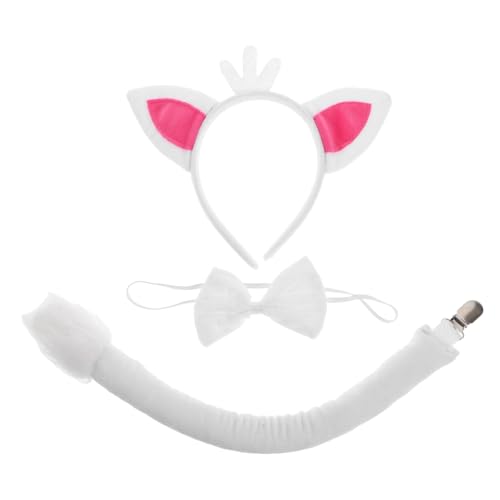 Garneck Fuchs ohren Haarreif Set mit und Schleife Weiches Fox design Robustes Tierkostüm Zubehör für Cosplay Bühnenauftritte Rollenspiel und Halloween Party Garneck Fuchs ohren Haarreif Set mit und Schleife Weiches Fox design Robustes Tierkostüm Zubehör für Cosplay Bühnenauftritte Rollenspiel und Halloween Party von Garneck