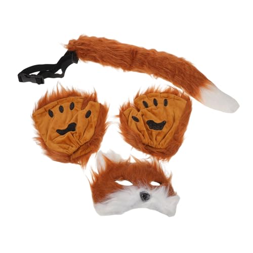 Garneck Fuchsanzug Maske Fuchs Rollenspiel Zubehör Pelzhandschuh Fuchsschwanz Kostüm Fuchskostüm Für Mädchen Fuchshandschuhe Kostüm Fuchsschwanz Cosplay Zubehör Fuchs Rollenspiel Garneck Fuchsanzug Maske Fuchs Rollenspiel Zubehör Pelzhandschuh Fuchsschwanz Kostüm Fuchskostüm Für Mädchen Fuchshandschuhe Kostüm Fuchsschwanz Cosplay Zubehör Fuchs Rollenspiel von Garneck