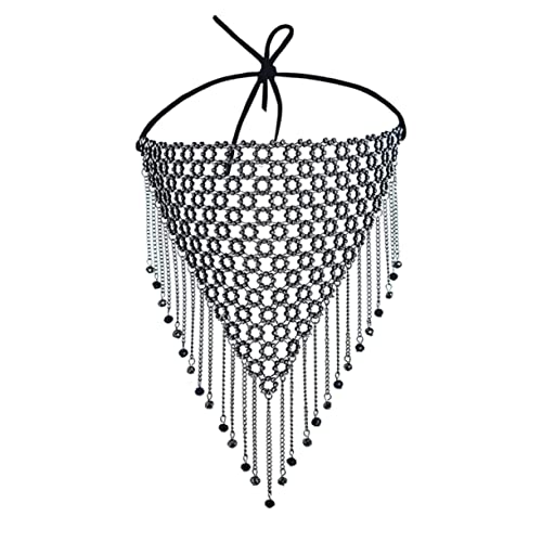 Garneck Glitzernde Quasten Gesichtskette für Maskerade und Cosplay Gesichtsmaske für Karneval Halloween und Partys Leicht und für von Garneck