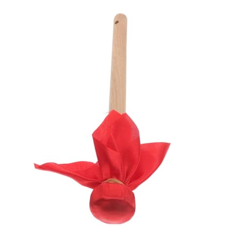 Garneck Gongs und Trommelstöcke Bassdrumschläger Gongschlägel Schlägel für Bassdrum Marschtrommelstöcke Percussion Mallets Schlagzeughammer Hammer Zubehör Holz von Garneck