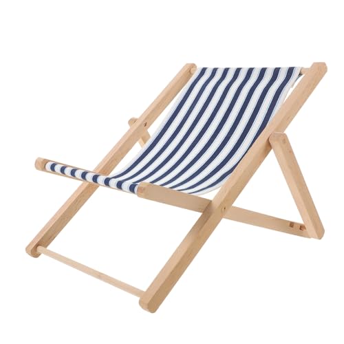 Garneck Großer Holz Strandstuhl Dekoration Mediterraner Stil Nautical Style Modell für Kinderzimmer Tischdeko Vielseitig als Fotorequisite und Raumaccessoire Garneck Großer Holz Strandstuhl Dekoration Mediterraner Stil Nautical Style Modell für Kinderzimmer Tischdeko Vielseitig als Fotorequisite und Raumaccessoire von Garneck