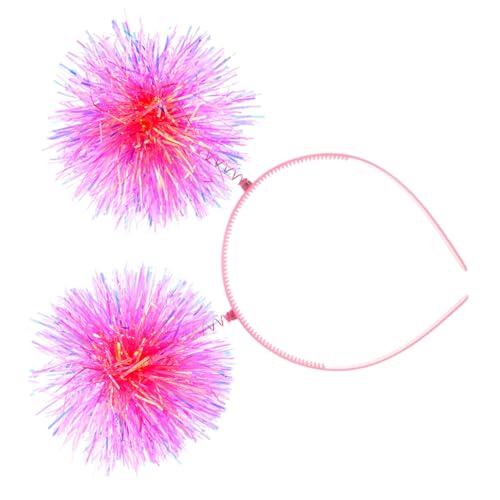 Garneck Haargummi Haarnadel Funkeln Bommel-stirnbänder Für Frauen Accessoires Für Mädchen Zubehör Stirnband Geburtstagsstadband Hoch Pom-pom-stirnbänder Party Plastik Rosa Garneck Haargummi Haarnadel Funkeln Bommel-stirnbänder Für Frauen Accessoires Für Mädchen Zubehör Stirnband Geburtstagsstadband Hoch Pom-pom-stirnbänder Party Plastik Rosa von Garneck